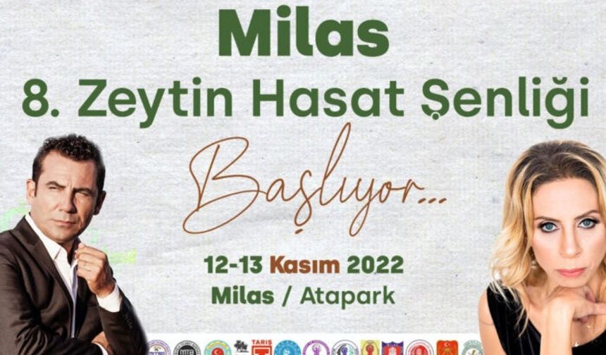 8'inci Milas Zeytin Hasat Şenliği Yarın Başlıyor