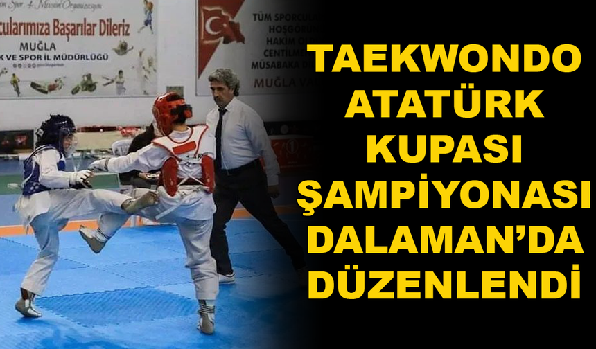 Muğla'da Taekwondo Şampiyonası Düzenlendi