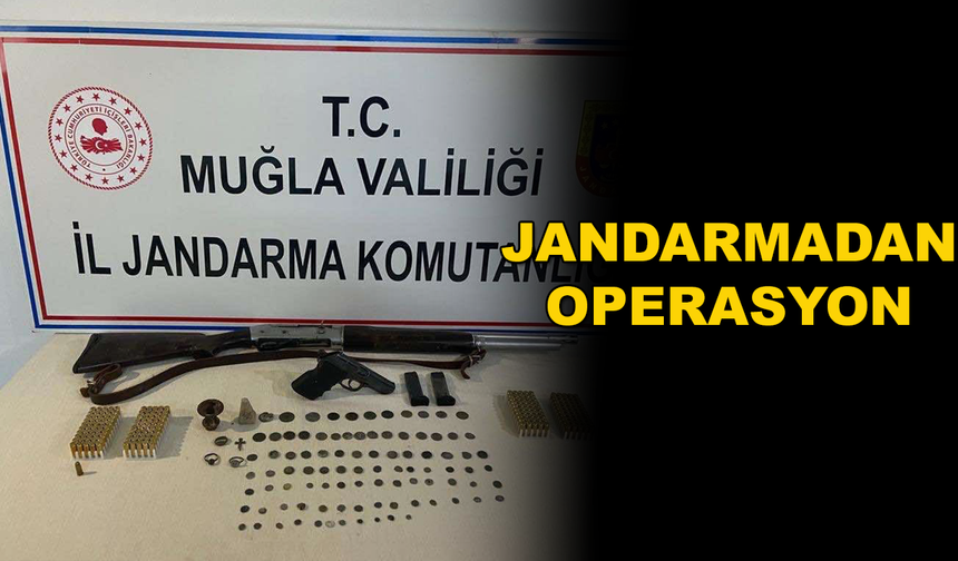 Kavaklıdere'deki Hazine Avcısını Jandarma Yakaladı