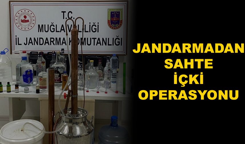 ULA'DA SAHTE ALKOL OPERASYONU