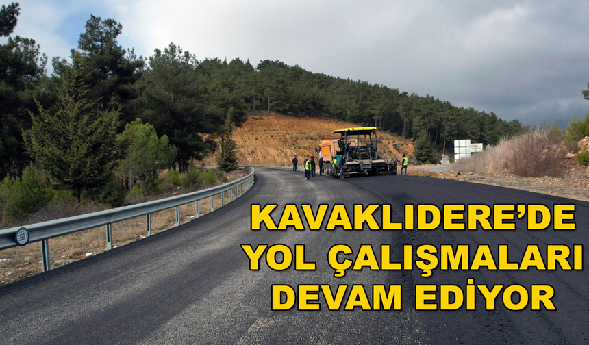 Büyükşehir Ekipleri Kavaklıdere'de Çalışmalarını Sürdürüyor