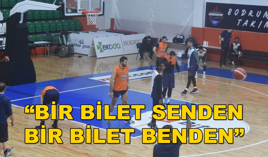 ÇAĞDAŞ BODRUMSPOR'DAN DEPREMZEDELER İÇİN BİLET KAMPANYASI