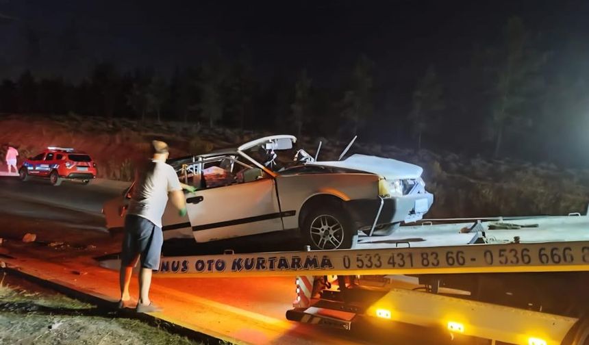 Fethiye'de trafik kazası can aldı!