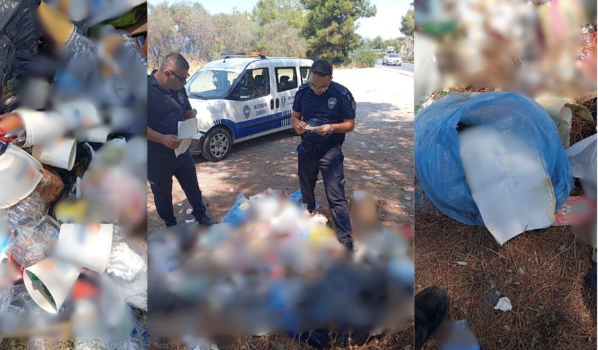 Bodrum'da zabıta ekiplerinden çevreyi kirletenlere ceza!