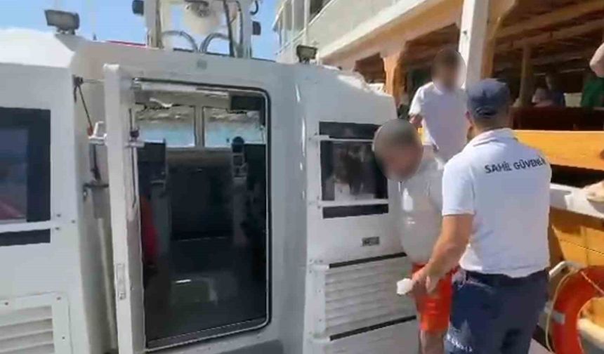 Gökova’da teknede yaralanan vatandaşa acil müdahale!